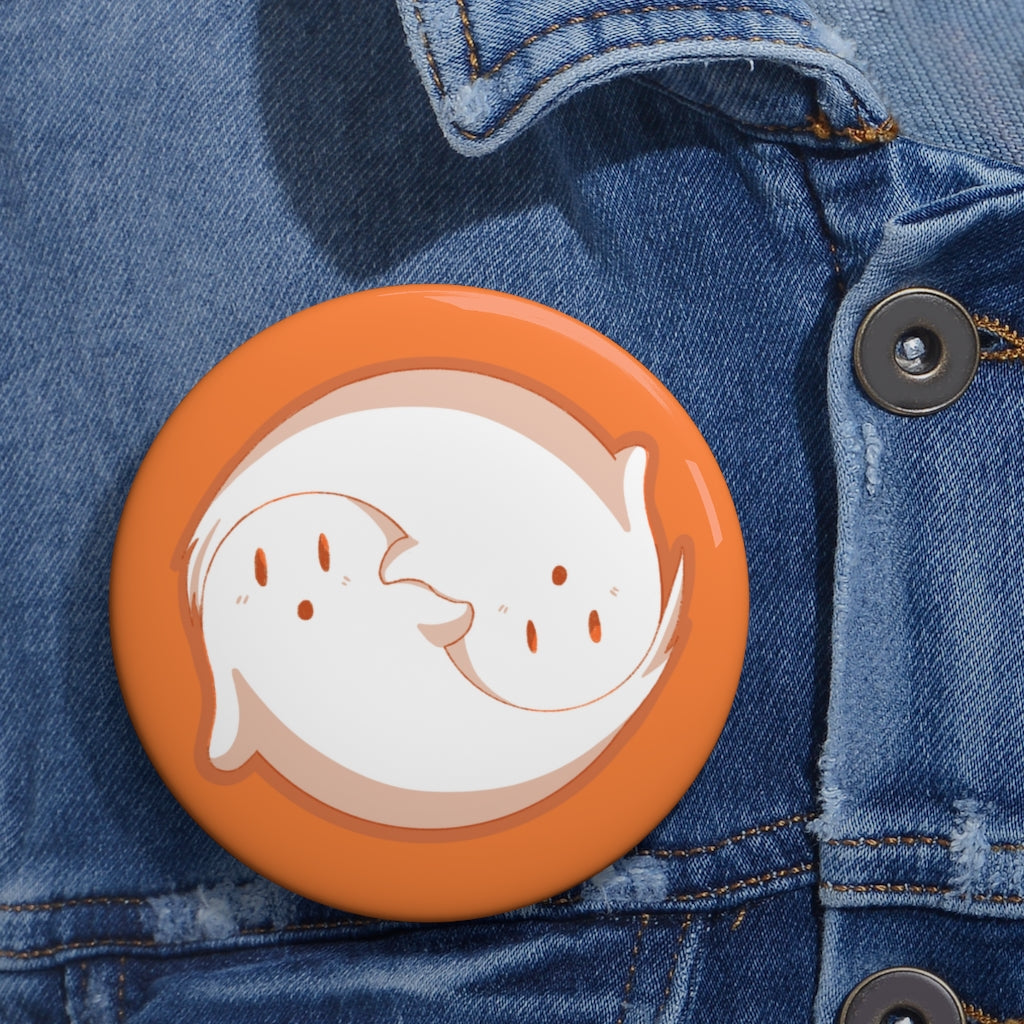 Yin and Yang Ghosts Pin