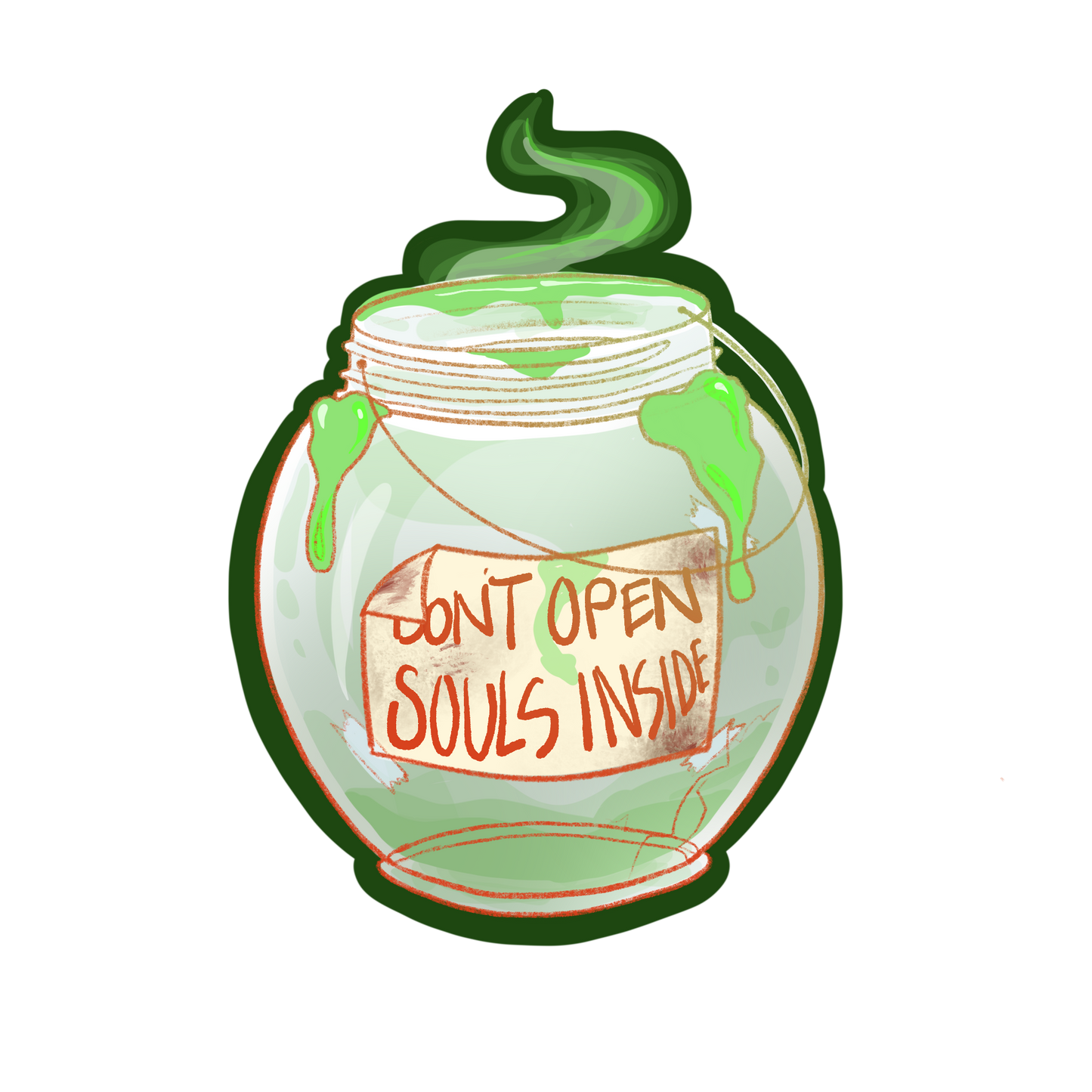 Soul Jar Sticker