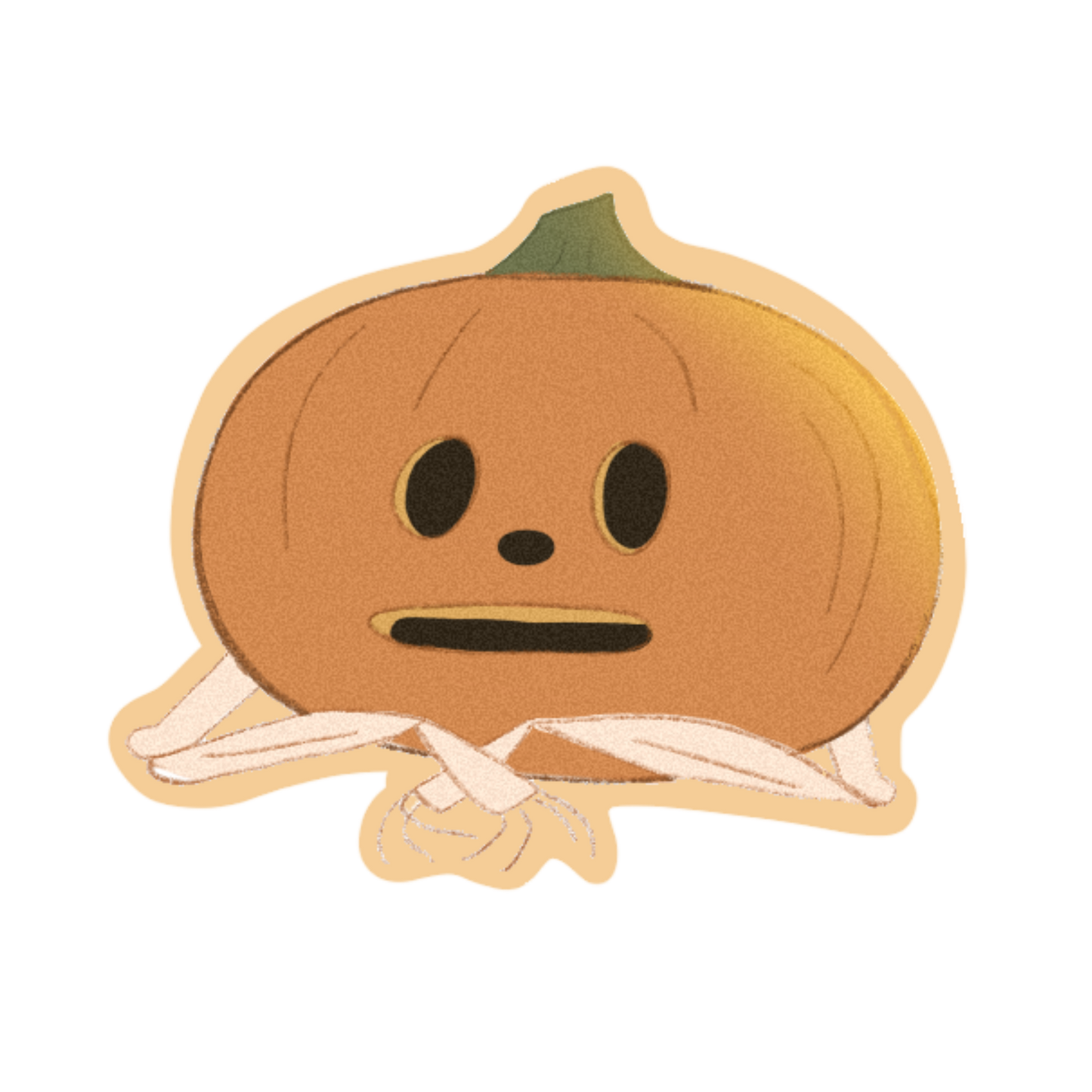 Skeleton Pumpkin Sticker - Over The Garden Wall