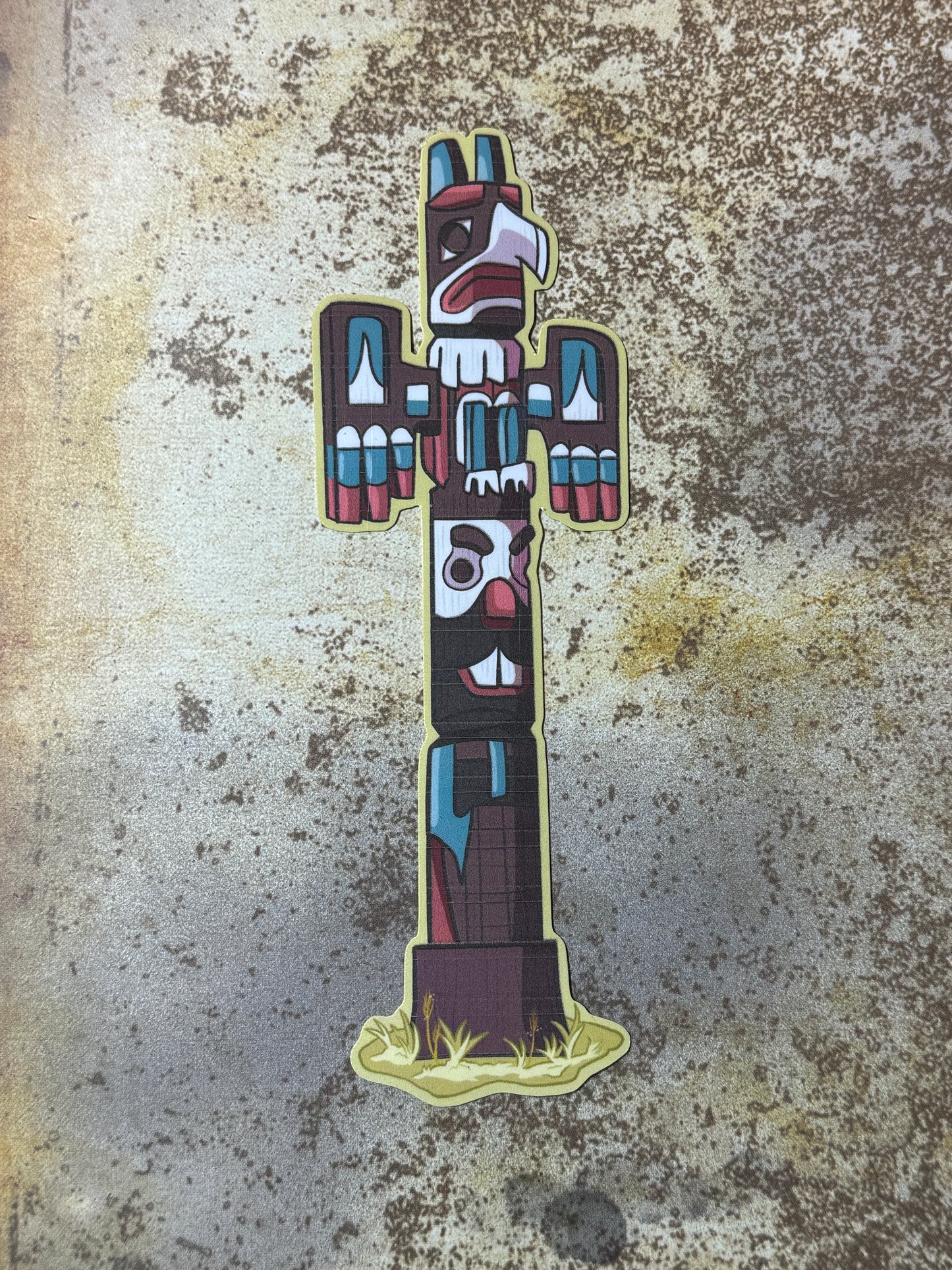 Gravity Falls Totem Pole Sticker