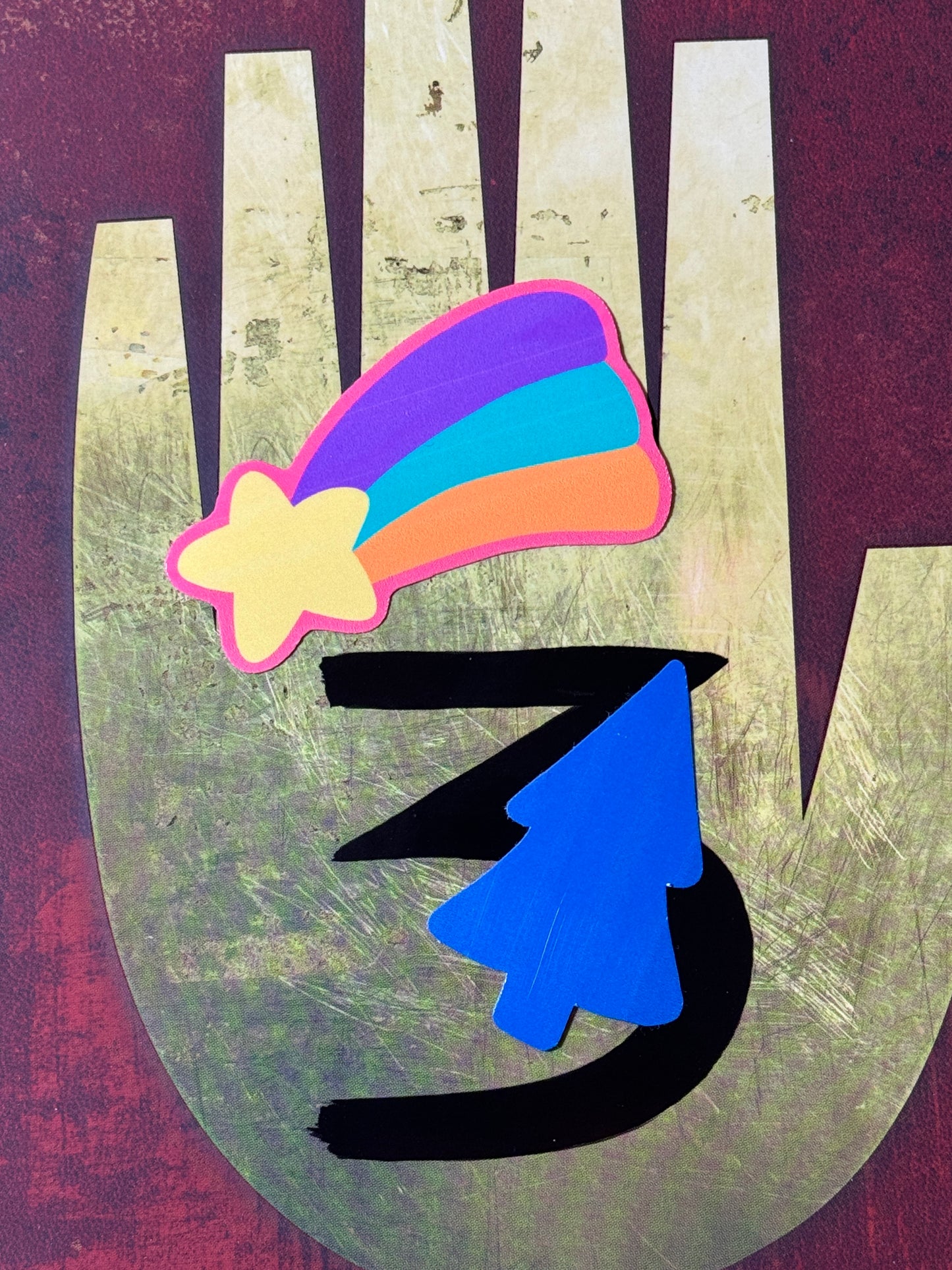 Dipper and Mabel Symbol Stickers