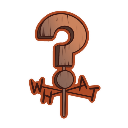 What Weather Vane Sticker