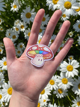 Load image into Gallery viewer, Rainbow Mushroom Sticker
