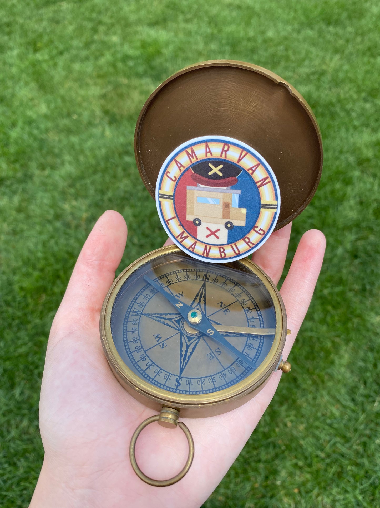 Camarvan L'manburg Sticker