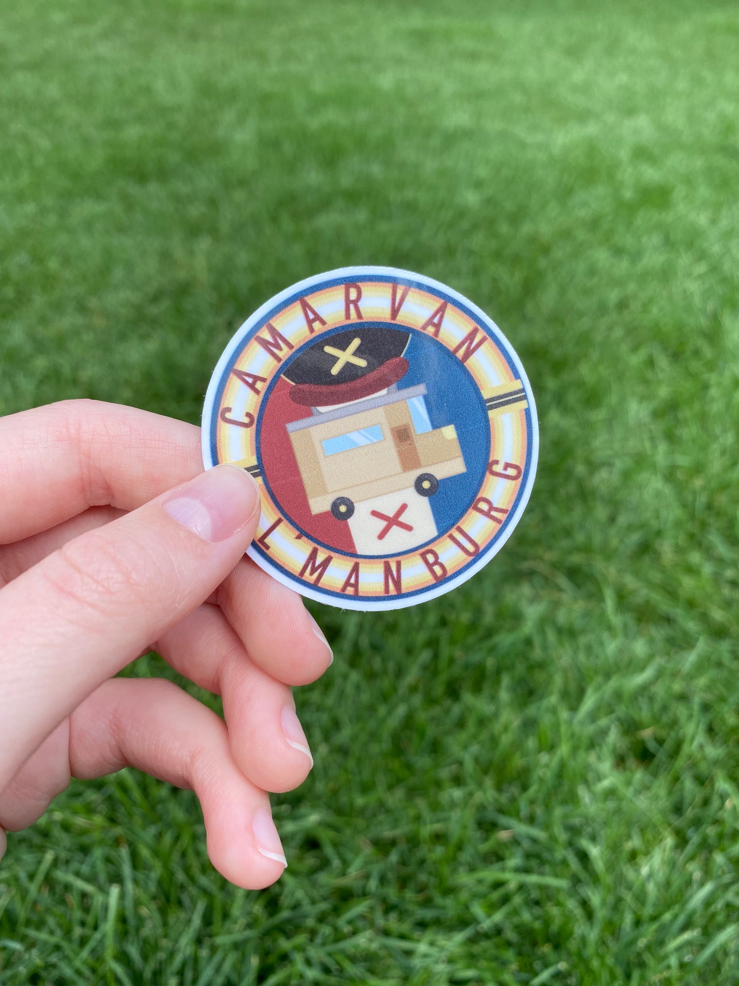 Camarvan L'manburg Sticker