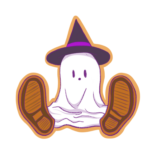 Witchy Ghost Sticker