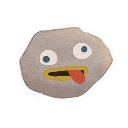 It's A Rock Fact Sticker - Over The Garden Wall