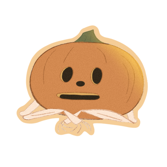 Skeleton Pumpkin Sticker - Over The Garden Wall