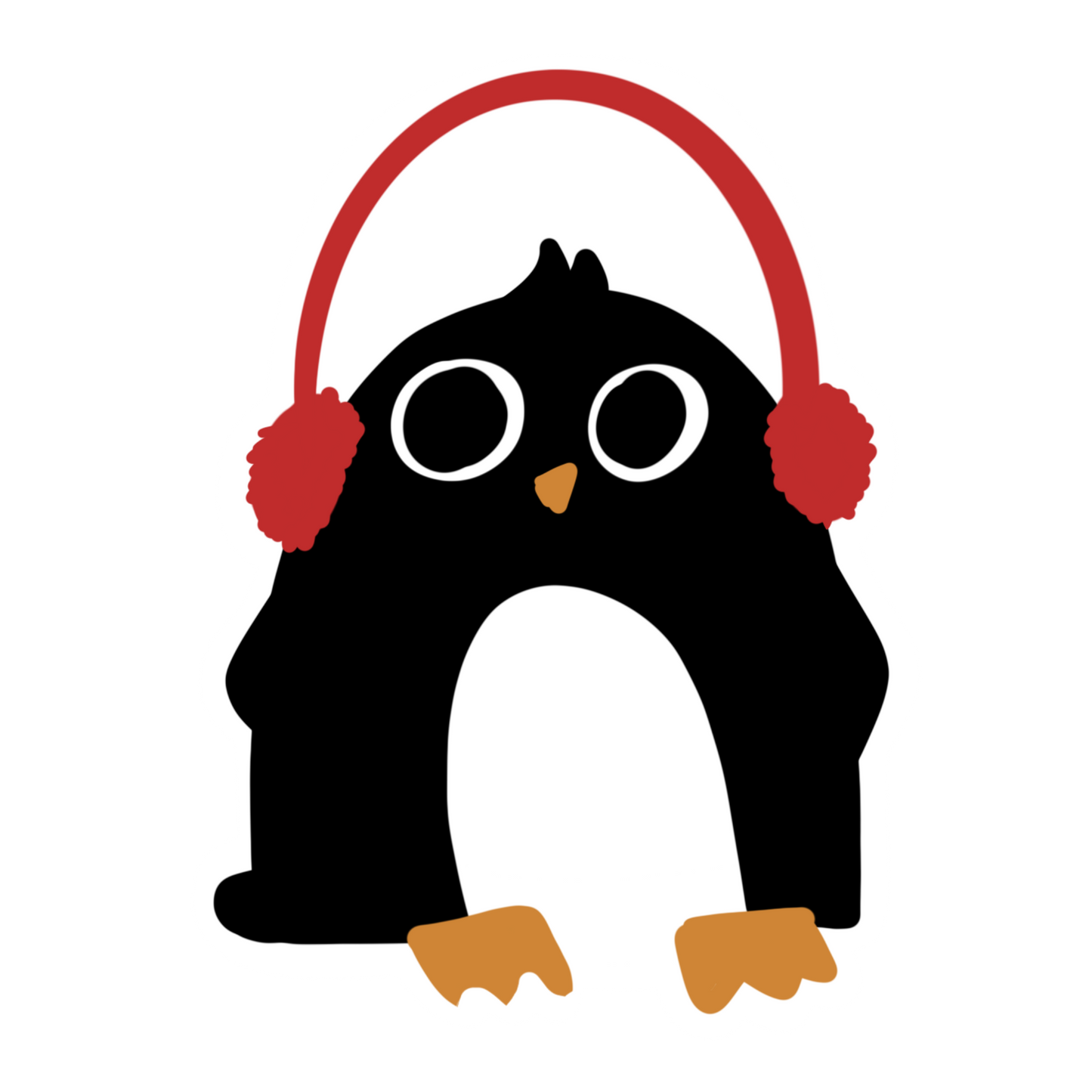 Fred The Penguin Sticker