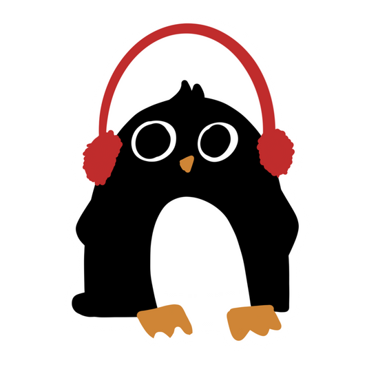 Fred The Penguin Sticker