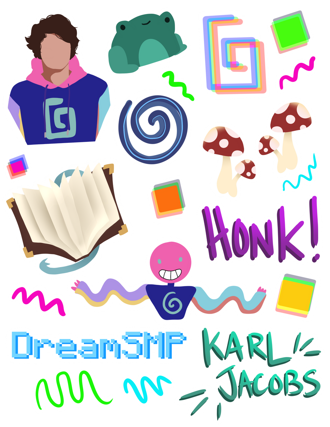 Karl Sticker Pack