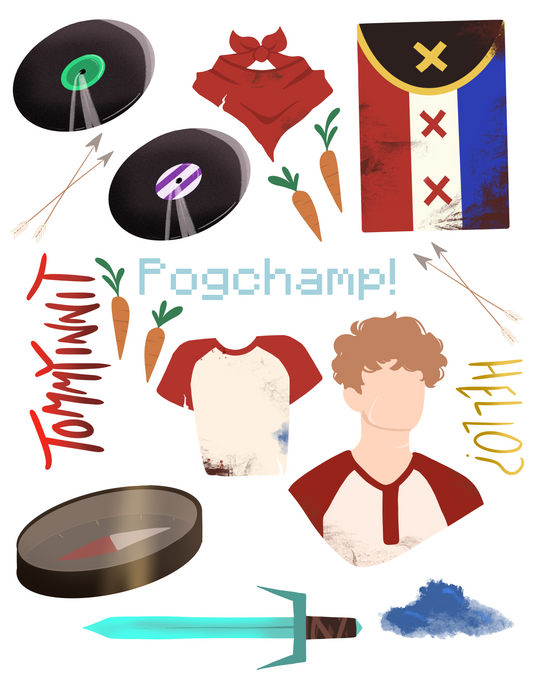 Tommyinnit Sticker Pack