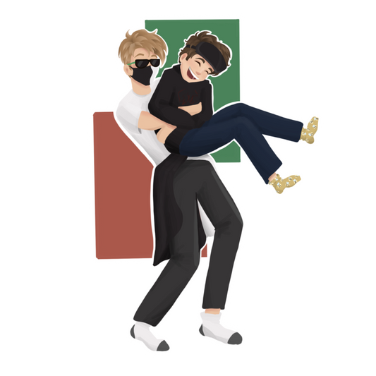 Bee-Duo Meetup Sticker