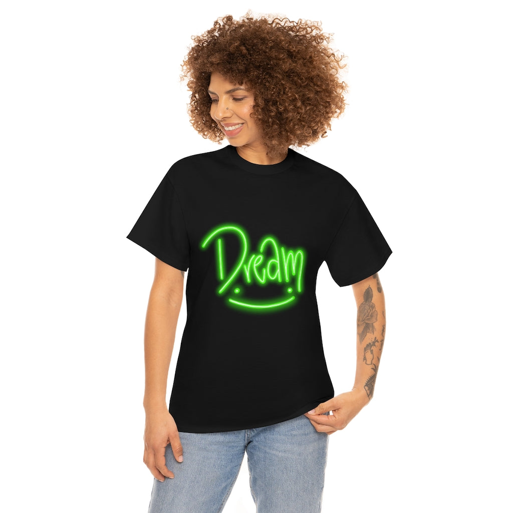 Dream Neon Unisex Cotton Tee